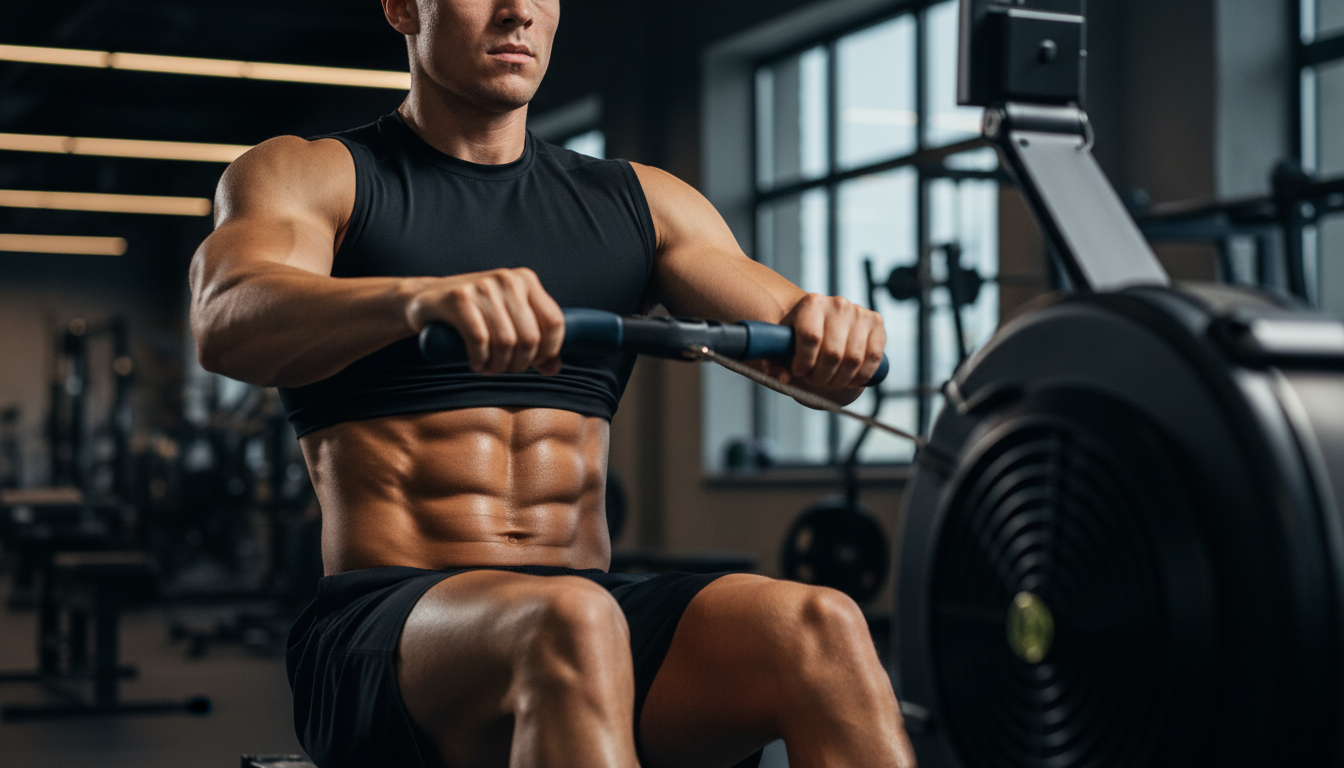 Czy wiosłowanie pomaga w redukcji tkanki tłuszczowej z brzucha?