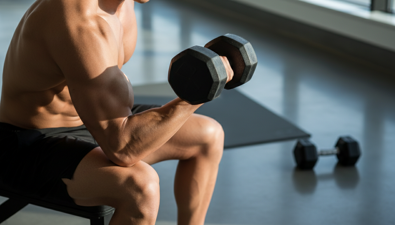 Jak ułożyć kompletny plan treningowy na biceps z hantlami w warunkach domowych?