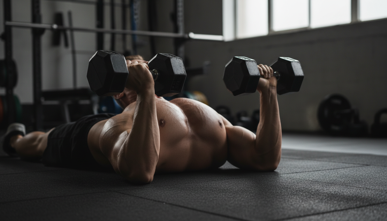 Jakie są najlepsze ćwiczenia na klatkę z hantlami dla osób początkujących?